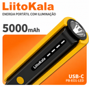 Mini Lanterna Power Bank LiitoKala 5000mAh - Power Bank