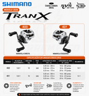 Carretilha Shimano Tranx 400 2026