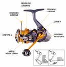 Molinete Daiwa Regal LT | 10 Rolamentos, Leve e Drag de 10 kg