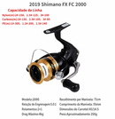 Molinete Shimano FX FC | Leve, Versátil e Excelente Custo-Benefício