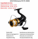 Molinete Shimano FX FC | Leve, Versátil e Excelente Custo-Benefício