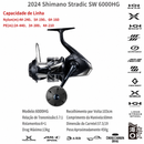 Molinete Shimano Stradic SW 2024 | Alta Potência, Resistência e Proteção