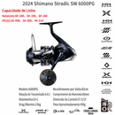 Molinete Shimano Stradic SW 2024 | Alta Potência, Resistência e Proteção