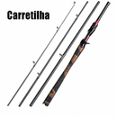 Vara Sougayilang 1,98 m | Carbono, 4 Partes e Ultraleve