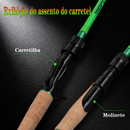 Vara Mavllos Scout 1,80 m | Carbono 30T, Leve e Sensível