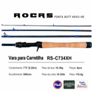 Vara Pure-Lure Long Cast Amaro | Carbono, Componentes Fuji e Longos Arremessos