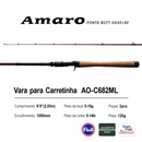 Vara Pure-Lure Long Cast Amaro | Carbono, Componentes Fuji e Longos Arremessos