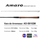 Vara Pure-Lure Long Cast Amaro | Carbono, Componentes Fuji e Longos Arremessos