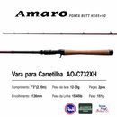 Vara Pure-Lure Long Cast Amaro | Carbono, Componentes Fuji e Longos Arremessos