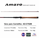 Vara Pure-Lure Long Cast Amaro | Carbono, Componentes Fuji e Longos Arremessos