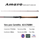 Vara Pure-Lure Long Cast Amaro | Carbono, Componentes Fuji e Longos Arremessos