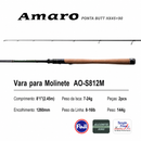 Vara Pure-Lure Long Cast Amaro | Carbono, Componentes Fuji e Longos Arremessos