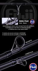 Vara Budefo Travel | Carbono, Passadores Fuji e Ação Rápida
