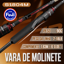 Vara SeaSir Salminus Travel | Carbono 40T, Passadores Fuji e 4 Partes