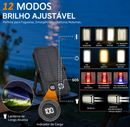Luz de Acampamento Liitokala Recarregamento Solar - Power bank