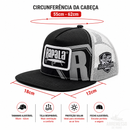 Boné Rapala Trucker Ajustável Proteção Solar UV