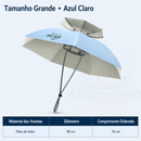 Chapéu Guarda-Chuva Com Proteção Solar, Dobrável