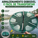 Rede Dobrável Redonda – Armadilha Automática com Múltiplas Entradas