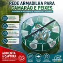 Rede Dobrável Redonda – Armadilha Automática com Múltiplas Entradas