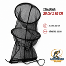 Samburá Dobrável Grande Capacidade com Cordão de Segurança