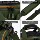 Bolsa de Ombro Bassdash Resistente à Água com Capa de Chuva Integrada