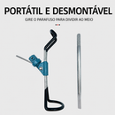 Suporte para Vara de Pesca em Aço Inoxidável Ajustável 360° Antiderrapante