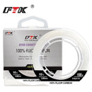 Linha FTK 100% Fluorocarbono Japonês 100m | Alta Resistência