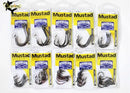 Anzol Mustad Norway com Fisga | Alta Resistência | Tamanhos 3/0 a 12/0