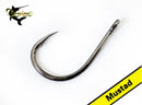 Anzol Mustad Norway com Fisga | Alta Resistência | Tamanhos 3/0 a 12/0
