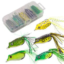 Kit 5 Iscas Sapo Frog Soft 4cm Anti Enrosco para Traíra e Tucunaré