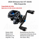 Carretilha Shimano SLX XT HG/XG 2024 – Perfil Baixo e Carretel Magnumlite