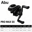 Carretilha Abu Garcia Pro Max SX 7.1:1 com 8kg de Drag e Manivela em Carbono