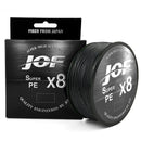 Linha Multifilamento JOF X8 PE 100m, 150m, 300m ou 500m | 8 Fios Trançados de Alta Resistência