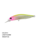 Isca Minnow Articulada 77mm Meia Água Nado Realista