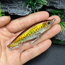 Isca Twitch Bait 70mm Meia Água Afundamento Lento 3D