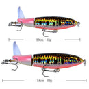 Isca Spinner Popper com Hélice 10cm e 14cm Superfície