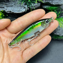 Isca Twitch Bait 70mm Meia Água Afundamento Lento 3D
