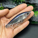 Isca Twitch Bait 70mm Meia Água Afundamento Lento 3D