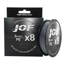 Linha Multifilamento JOF X8 PE 100m, 150m, 300m ou 500m | 8 Fios Trançados de Alta Resistência