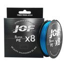 Linha Multifilamento JOF X8 PE 100m, 150m, 300m ou 500m | 8 Fios Trançados de Alta Resistência