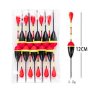 Kit com 10 Boias Luminosas de Alta Sensibilidade para Pesca Noturna