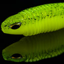 Kit 7 Iscas Soft Shad com Anzol Offset