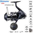 Molinete Shimano Stradic SW 2024 | Alta Potência, Resistência e Proteção