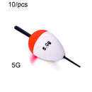 Kit com 10 Boias em Espuma de Alta Flutuabilidade | 1g, 2g, 3g, 5g e 10g