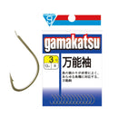 Anzol Gamakatsu C1SD5 Universal Sleeve Tan com Fisga | Ultra Leve e Super Afiado | Tamanhos 1 a 8