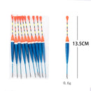 Kit com 10 Boias Luminosas de Alta Sensibilidade para Pesca Noturna