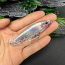 Isca Twitch Bait 70mm Meia Água Afundamento Lento 3D