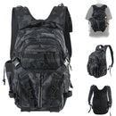 Mochila Impermeável 45L a 66L com Porta Varas, Compartimentos Modulares, Capa de Chuva e Grande Capacidade