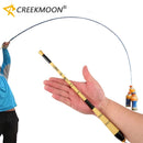 Vara Telescópica de Carbono 43 cm | Superleve, Compacta e Sensível