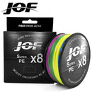 Linha Multifilamento JOF X8 PE 100m, 150m, 300m ou 500m | 8 Fios Trançados de Alta Resistência
